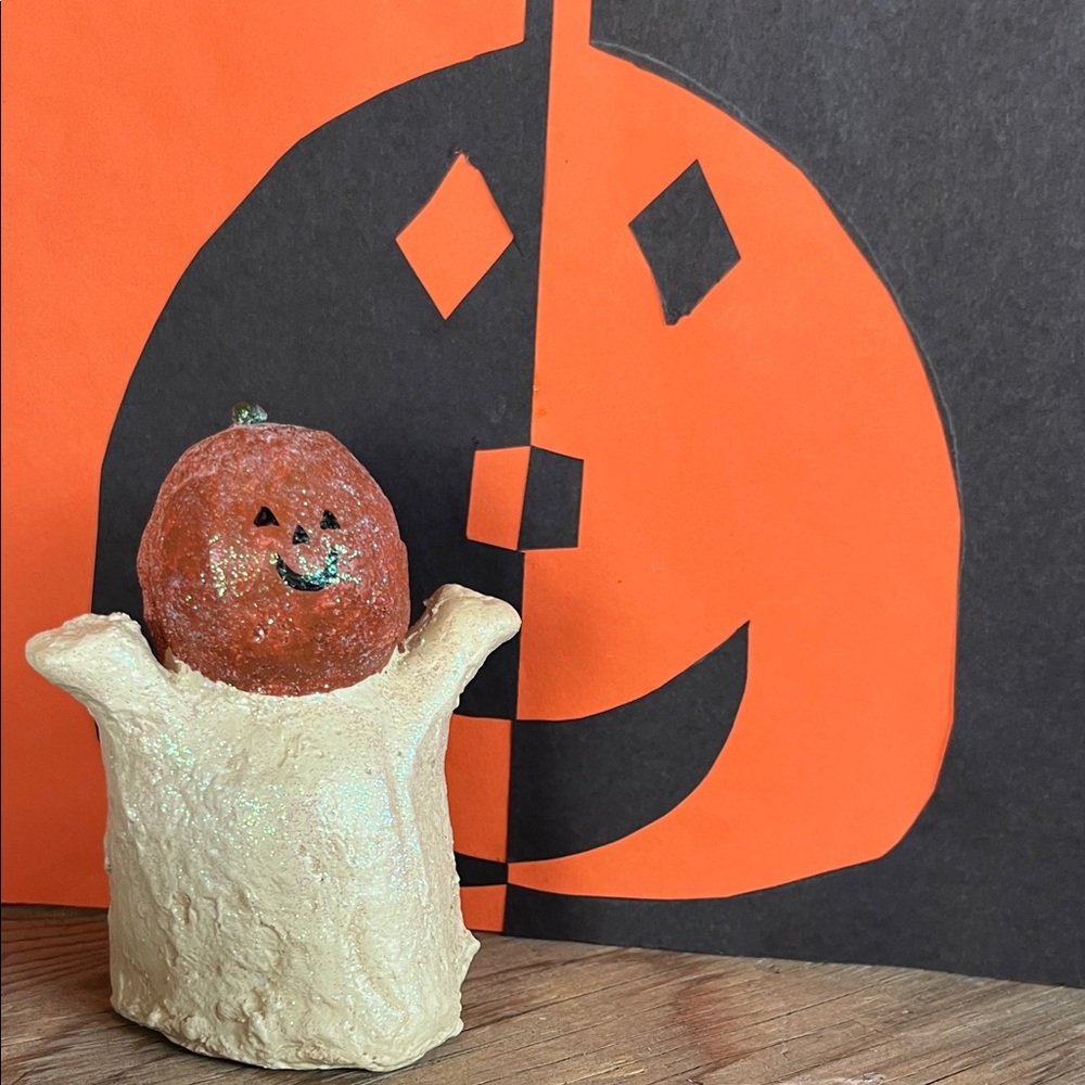 Handcrafted Halloween Pumpkin Decor